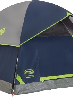 Coleman Sundome Camping Tent with Rainfly, 2/3/4/6 Person Tent Sets Up in 10 Mins, Weatherproof Shelter for Camping, Festivals, Backyard, Sleepovers, & More