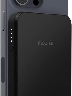 Mophie Snap+ Juice Pack Mini - Magnetic 5000mAh Portable Charger, MagSafe Compatible, USB-C, Multi-Orientation Charging, USB-C Cable Included
